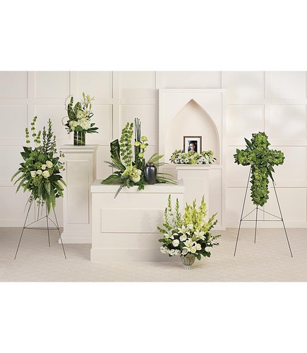 Teleflora's Tranquil Peace Collection